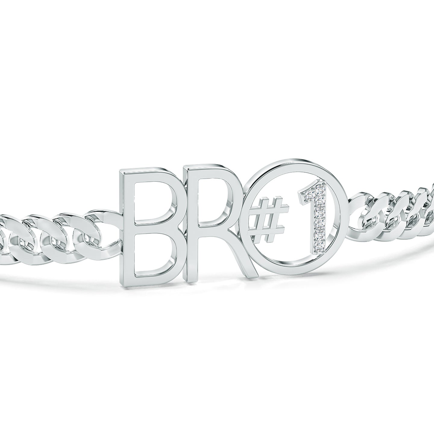 #1Bro Lab Grown Diamond Rakhi