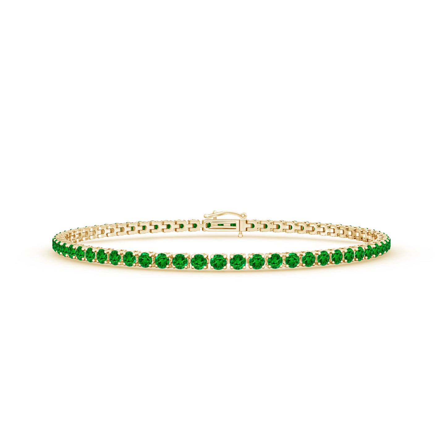 Emerald Eternity Tennis Bracelet