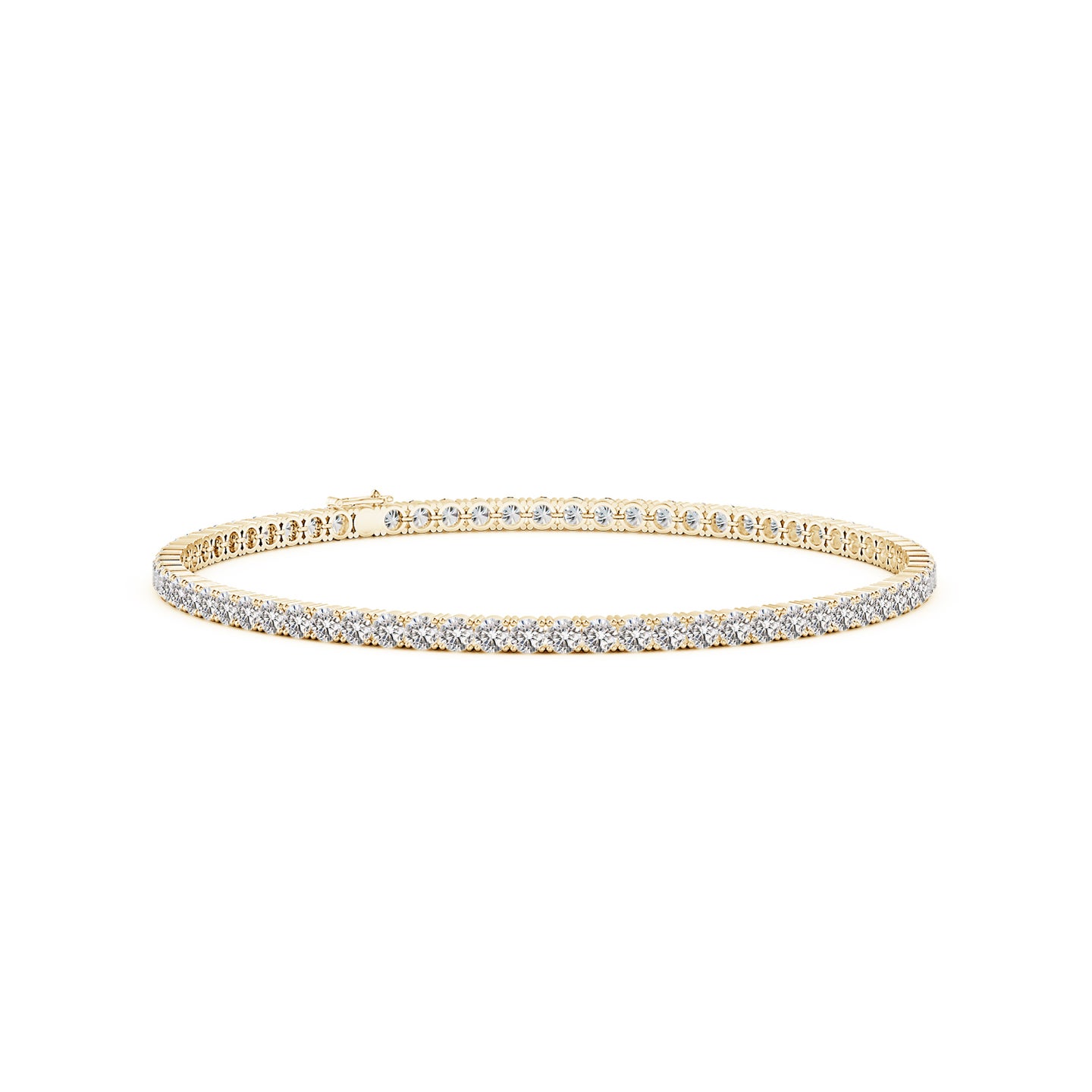 Classic Diamond Linear Tennis Bracelet