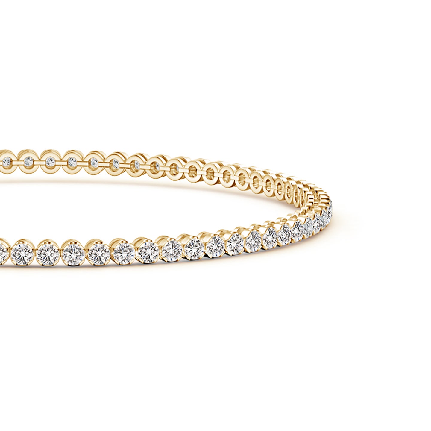 Classic Round Diamond Tennis Bracelet