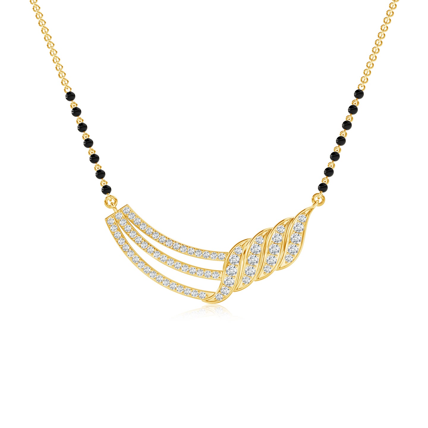 Lab-Grown Diamond Cascade Mangalsutra