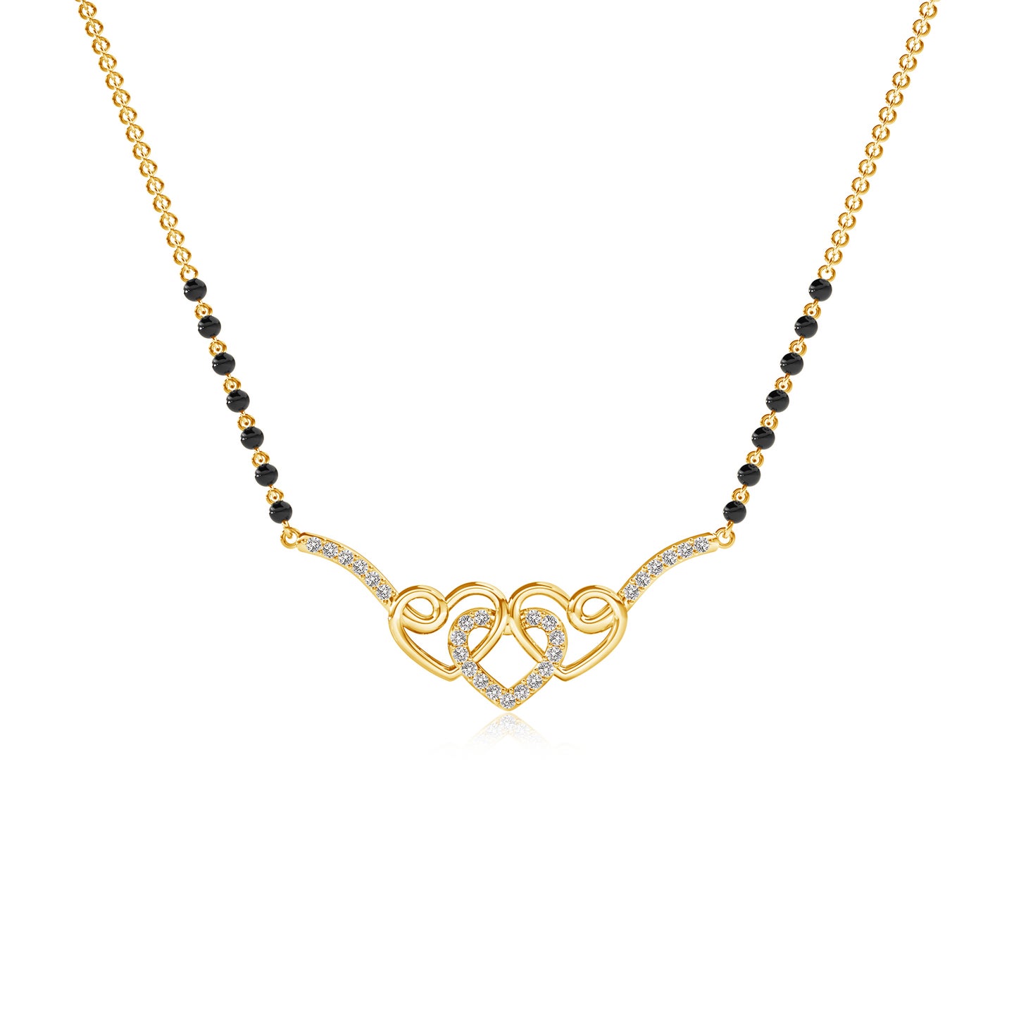 Nirvana Knot Natural Diamond Mangalsutra