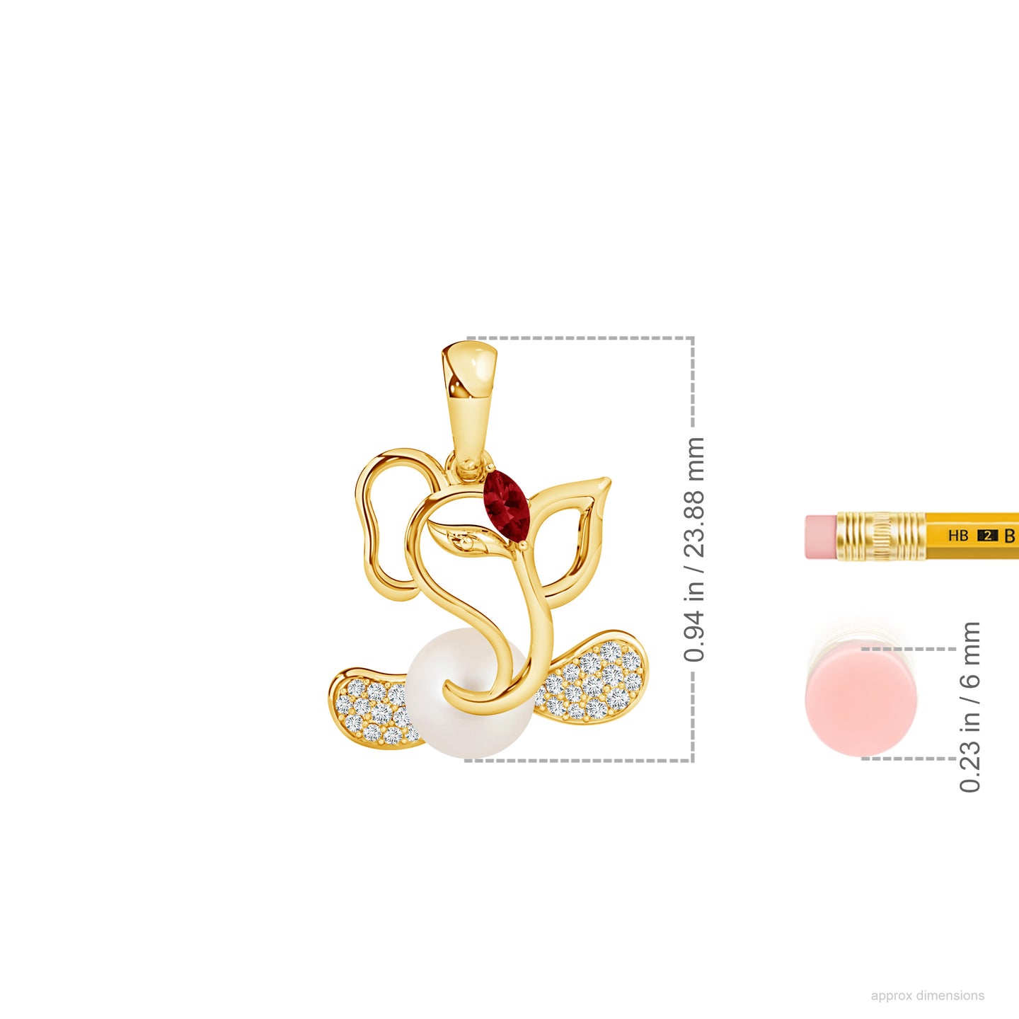 The Lambodar Ganesha Pendant