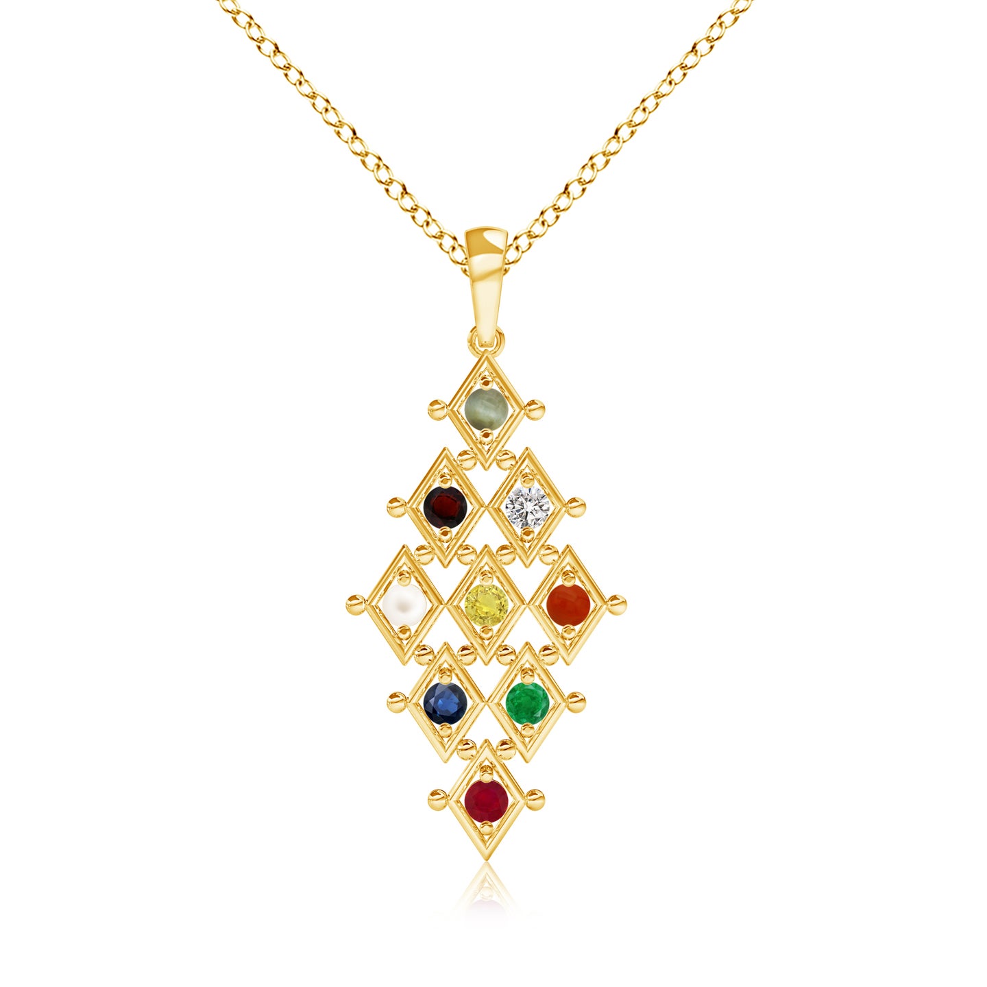 Navratna Divine Pendant