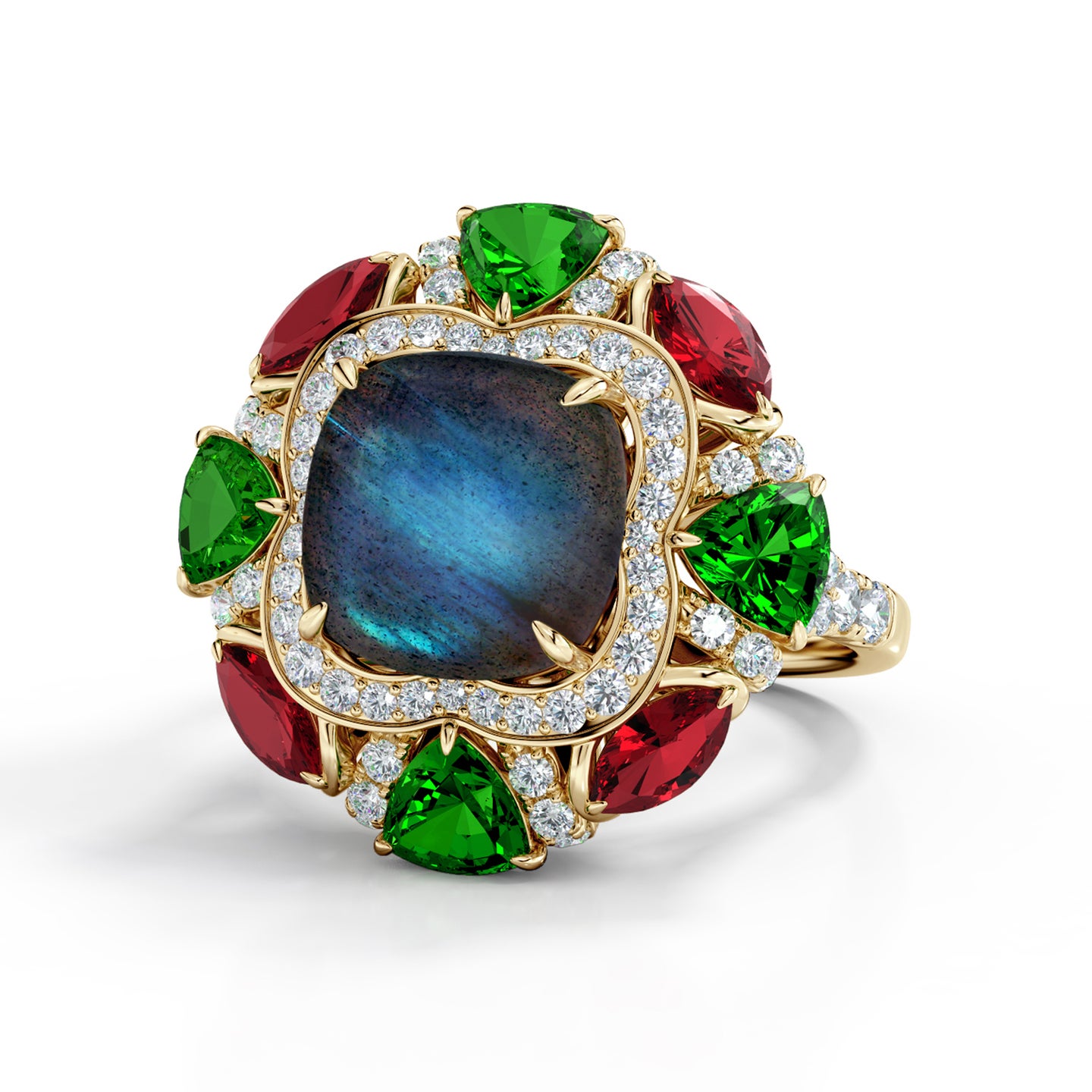 Zinnia Victorian-Inspired Ring