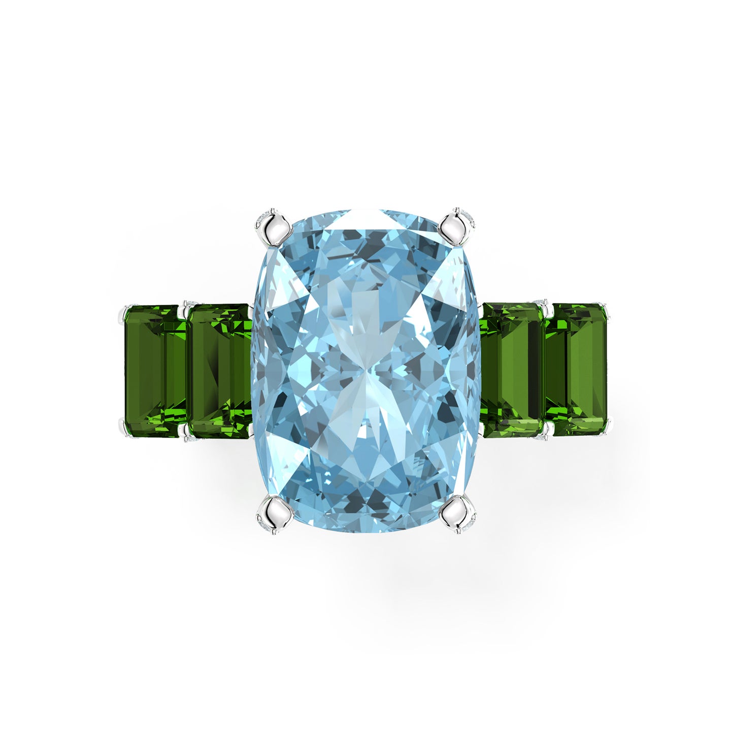 Celestial Lagoon Peek-a-Boo Ring