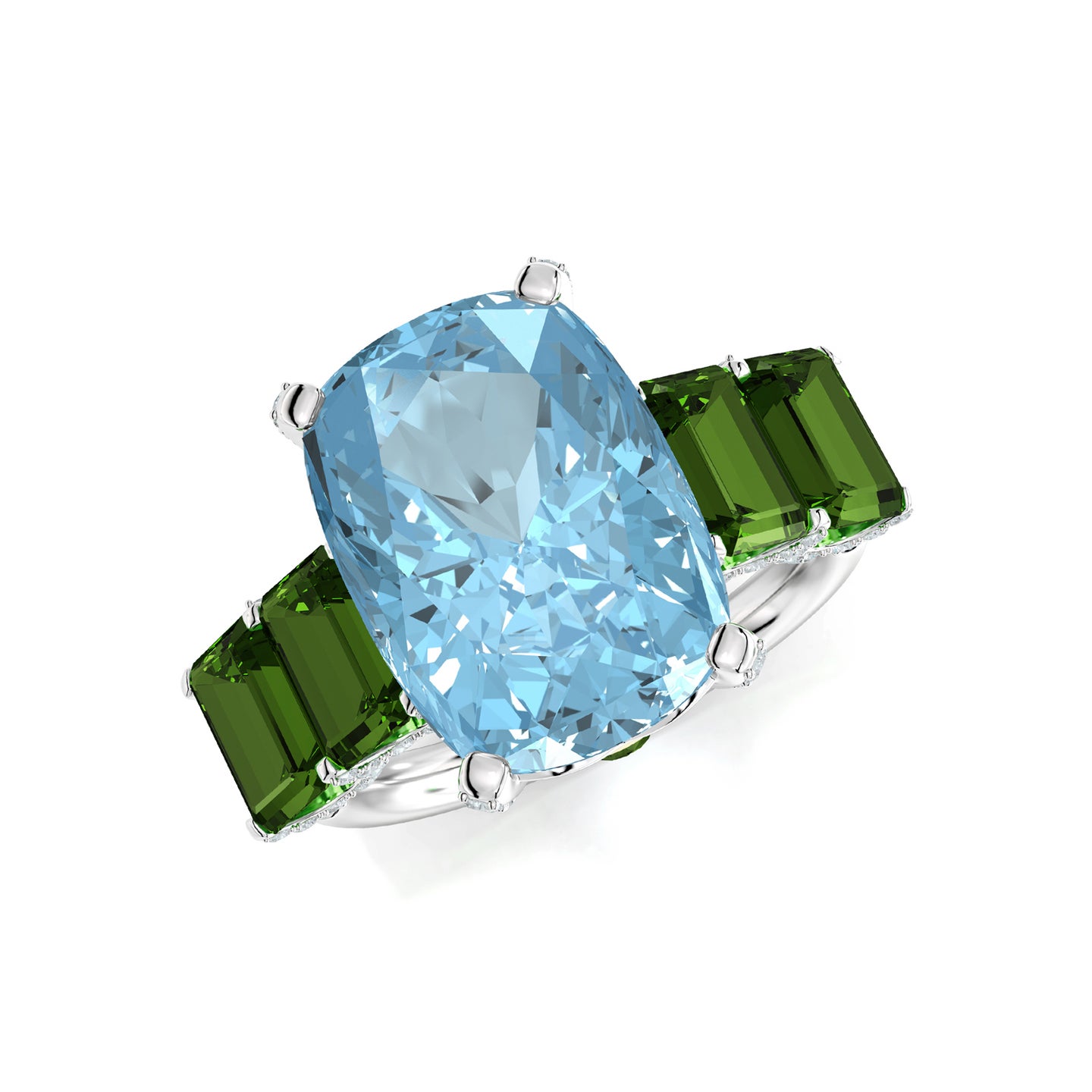 Celestial Lagoon Peek-a-Boo Ring