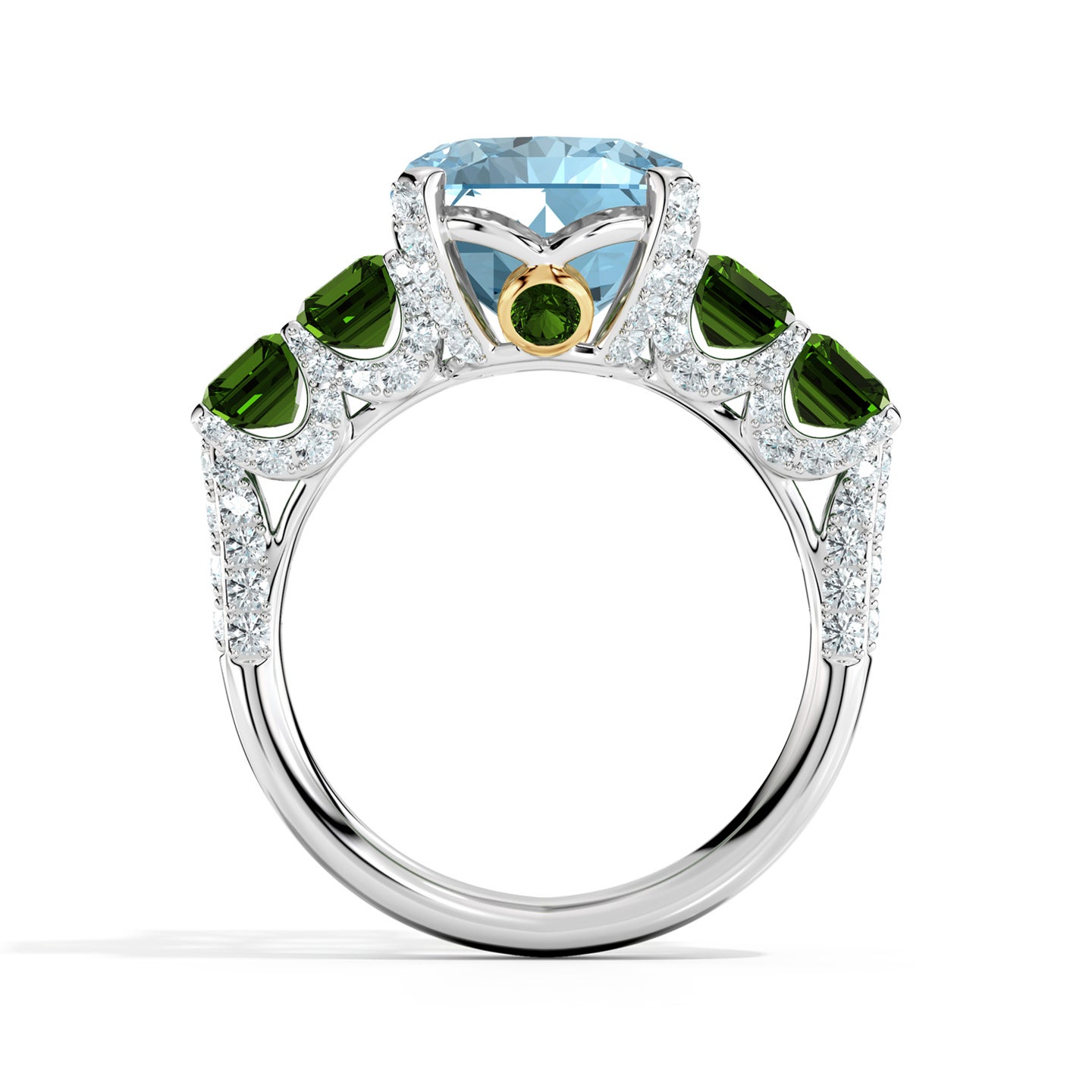 Celestial Lagoon Peek-a-Boo Ring