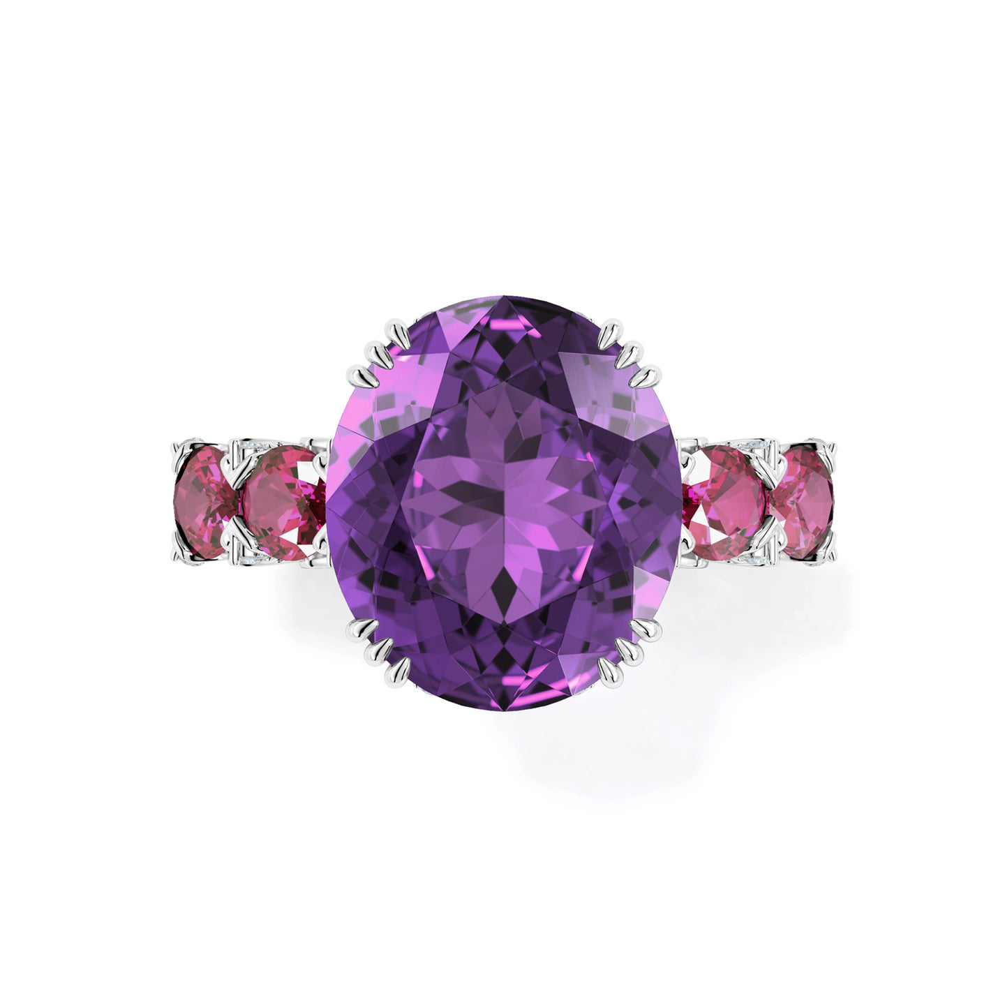 Lilac Bloom Filigree Ring