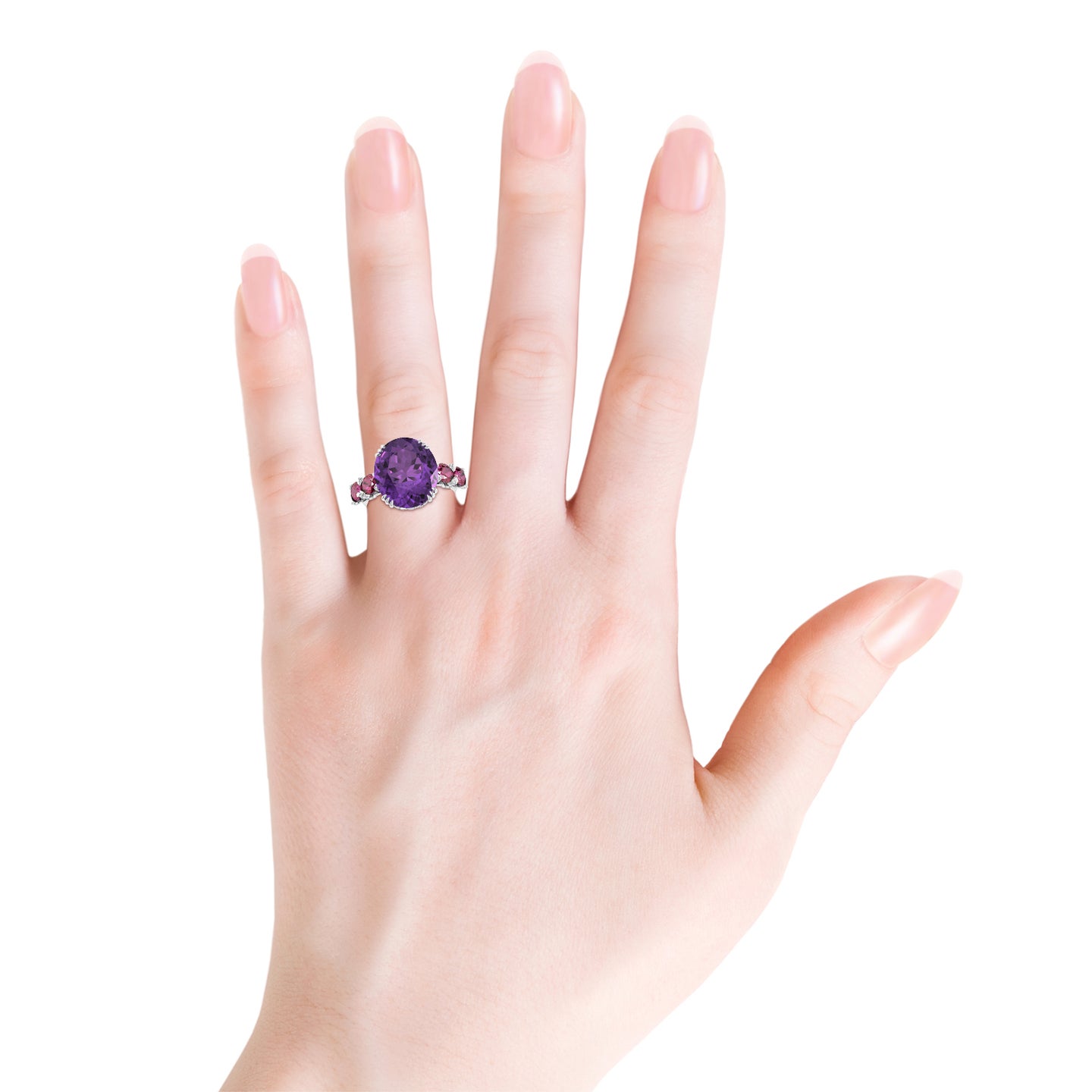 Lilac Bloom Filigree Ring