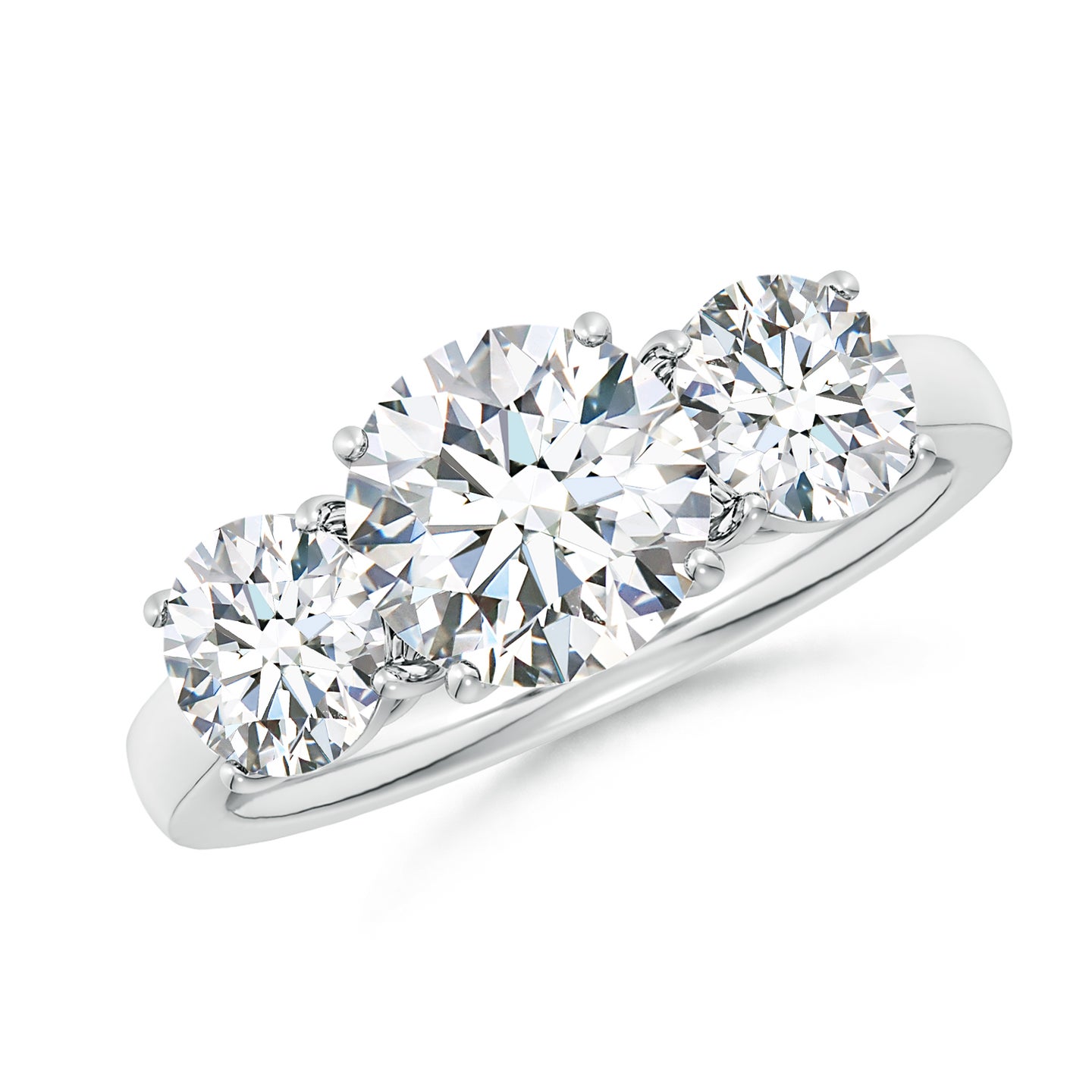 Three Stone Diamond Ring