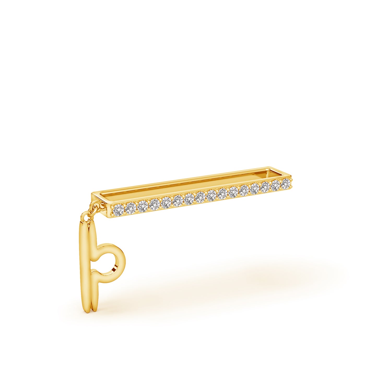 Libra Zodiac Sign With Natural Diamond Watch Band